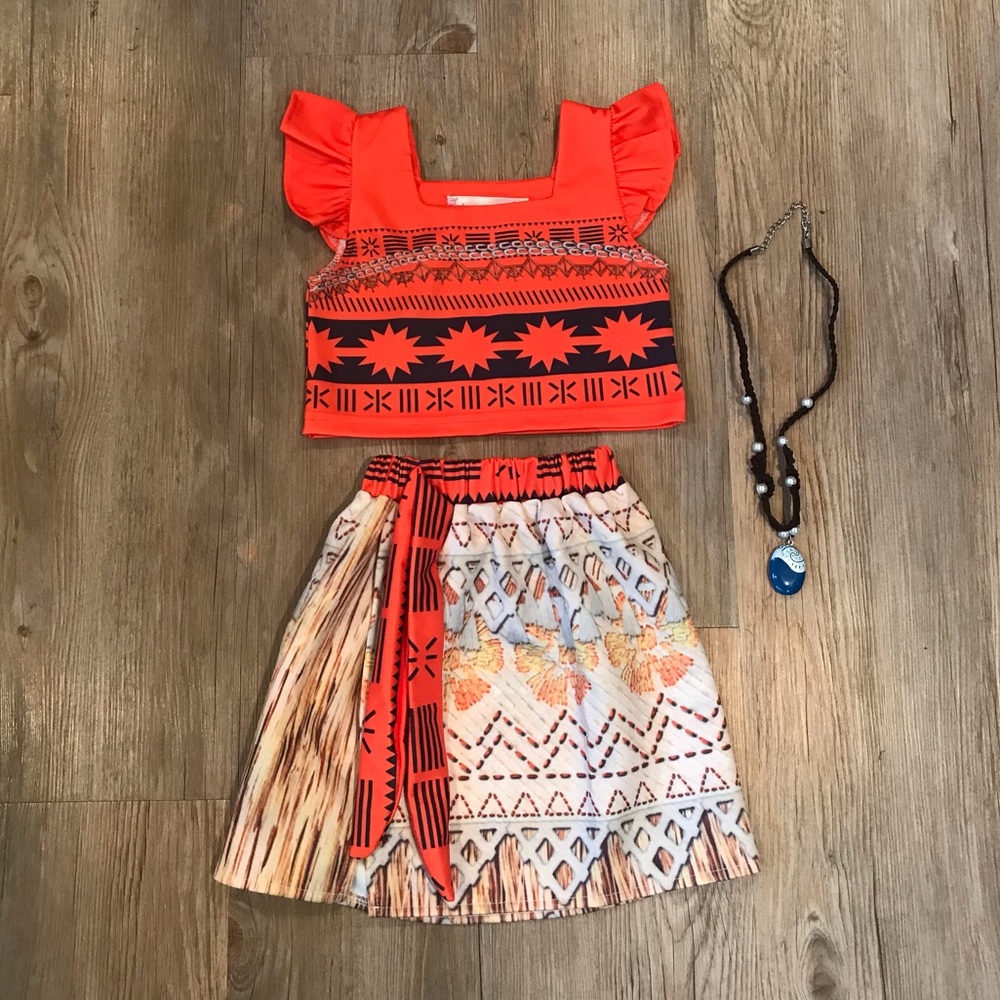Moana Halloween costume 2T, EUC